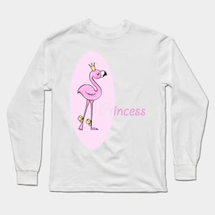 Flamingo princess Long Sleeve T-Shirt